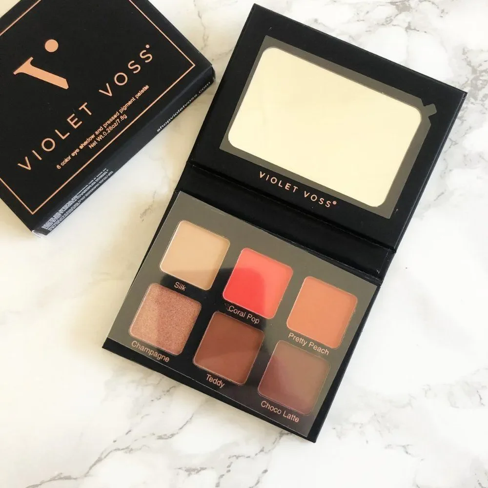 NIB Coral Pop 6-Color Eyeshadow Palette - Violet Voss - Picture 6 of 8